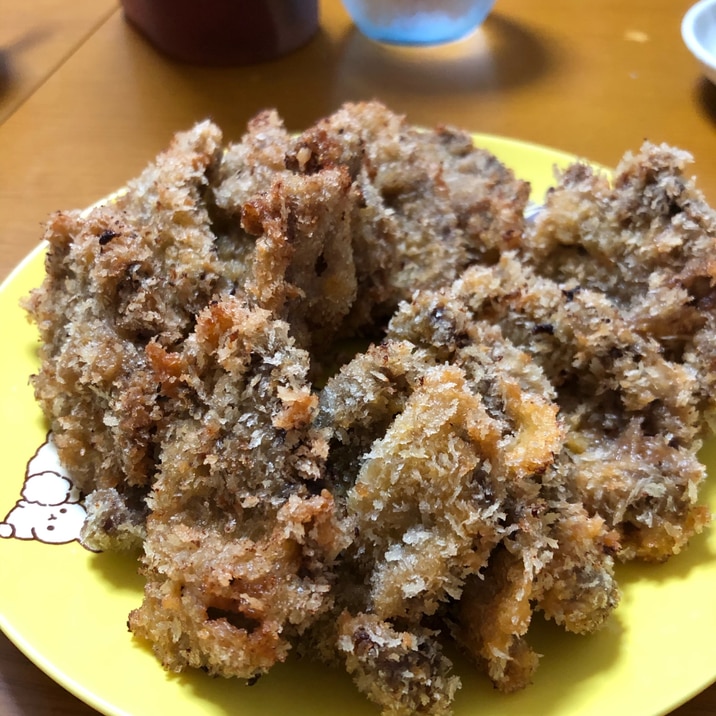 鹿肉のフライ